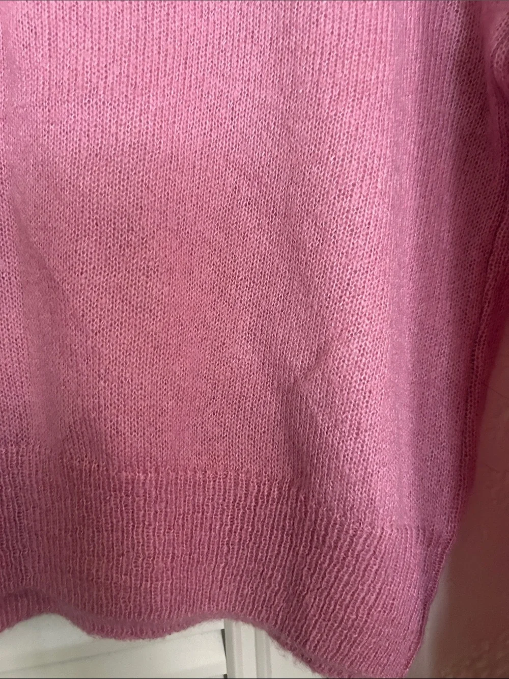 3.3 Field Trip Pink Alpaca Blend Fuzzy Knit Sweater One Size Soft Cozy